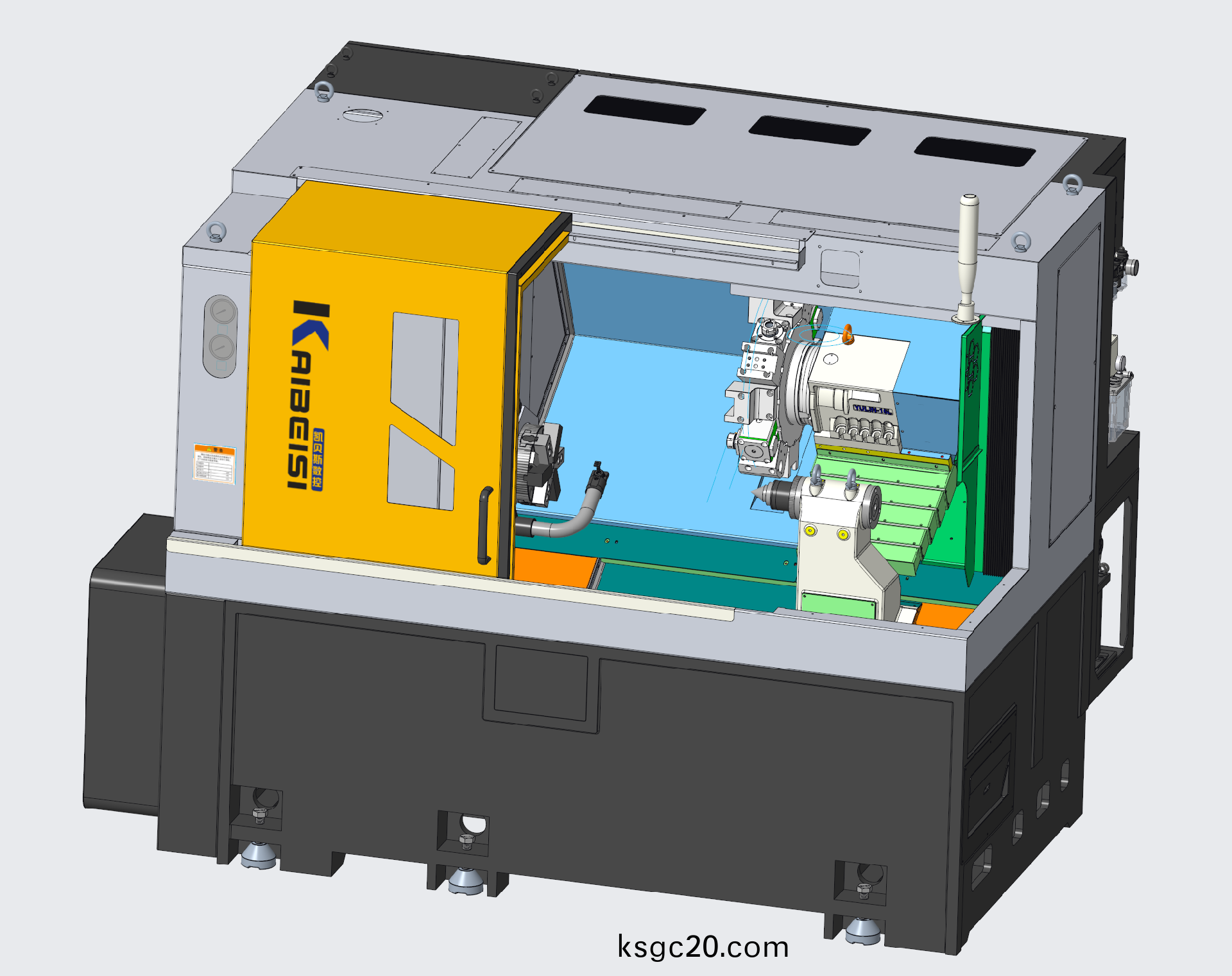 車銑復郃機(無Y軸/帶尾座)