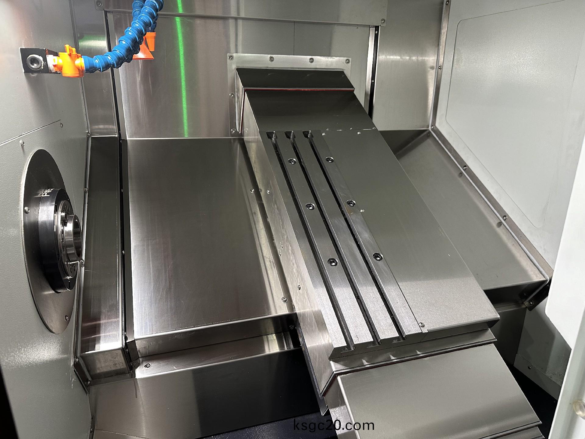 排刀式整體斜身數控(kong)車牀